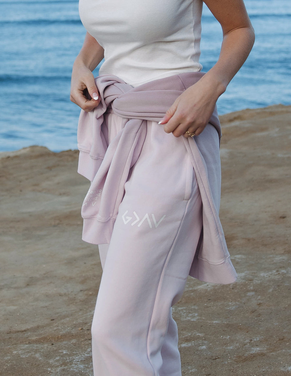 Pantalon de jogging unisexe violet Highs and Lows