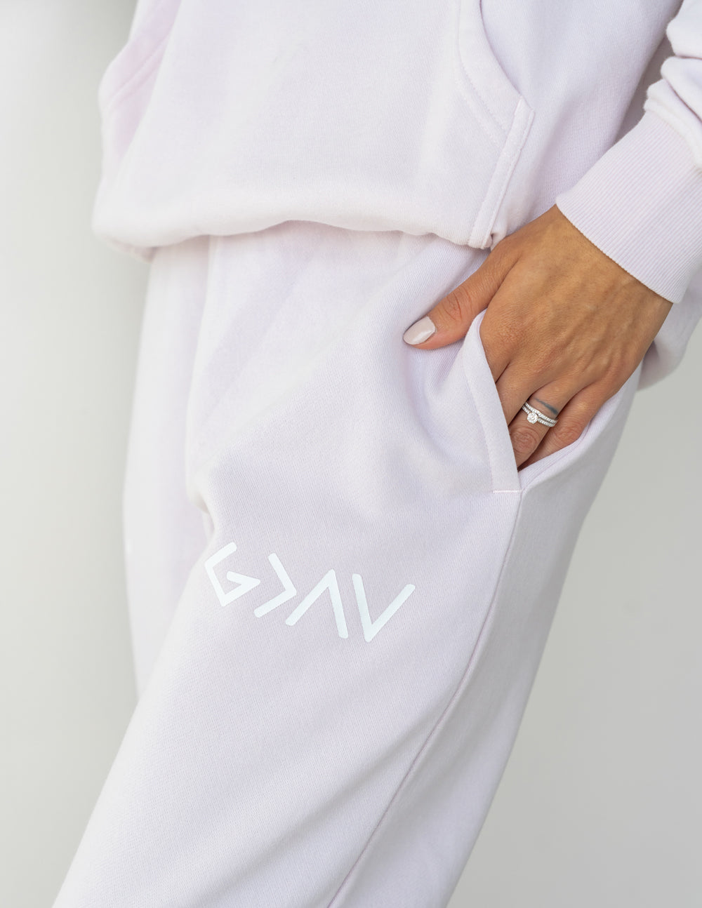 Pantalon de jogging unisexe violet Highs and Lows