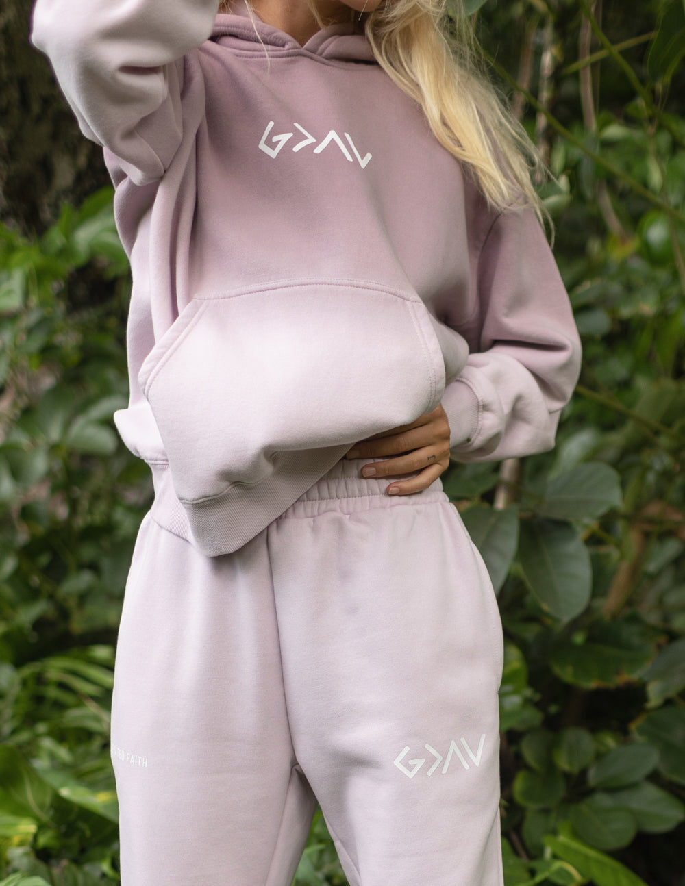 Pantalon de jogging unisexe violet Highs and Lows