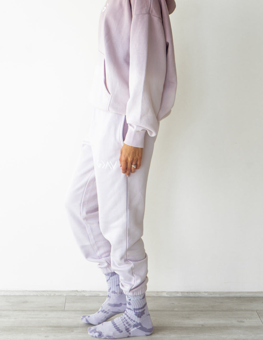 Pantalon de jogging unisexe violet Highs and Lows