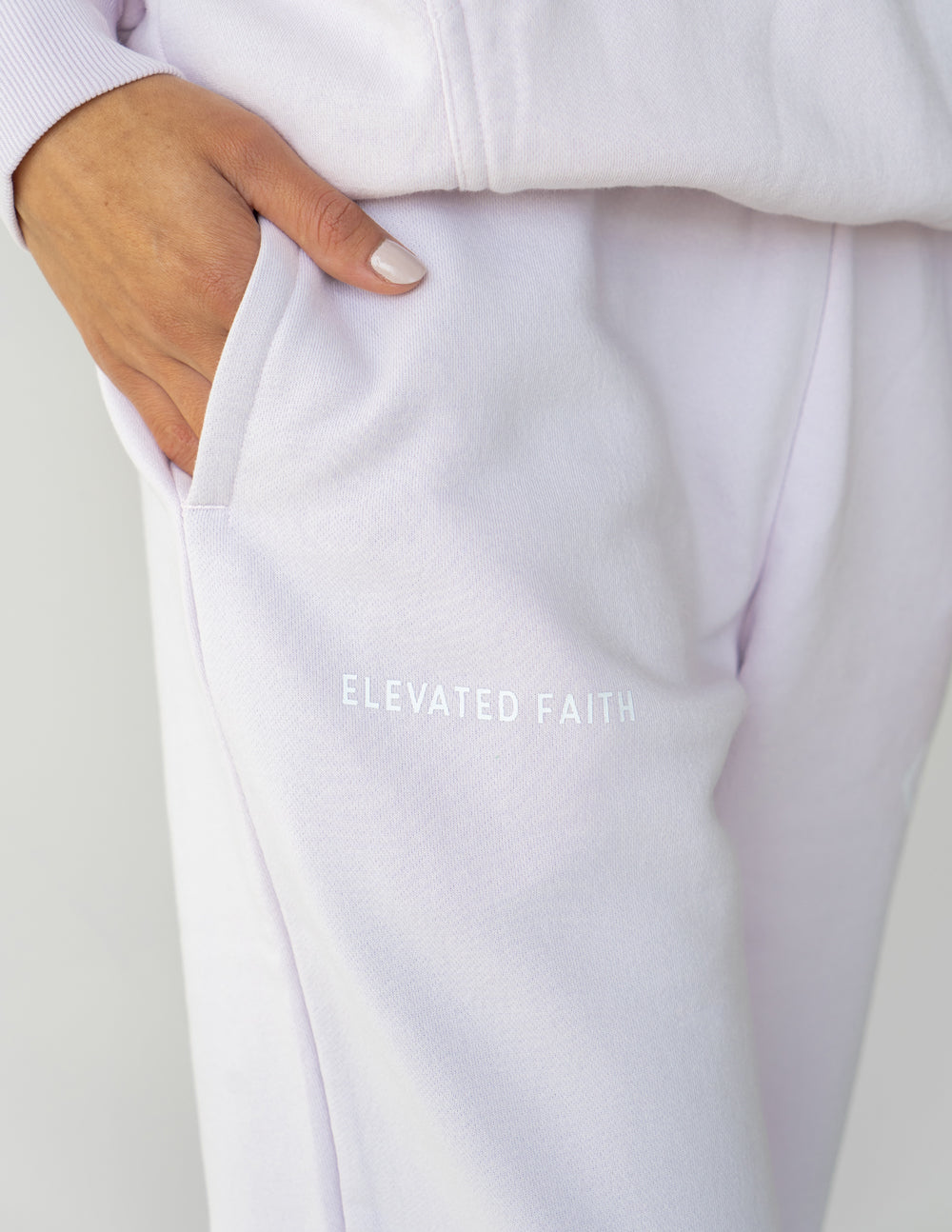 Pantalon de jogging unisexe violet Highs and Lows