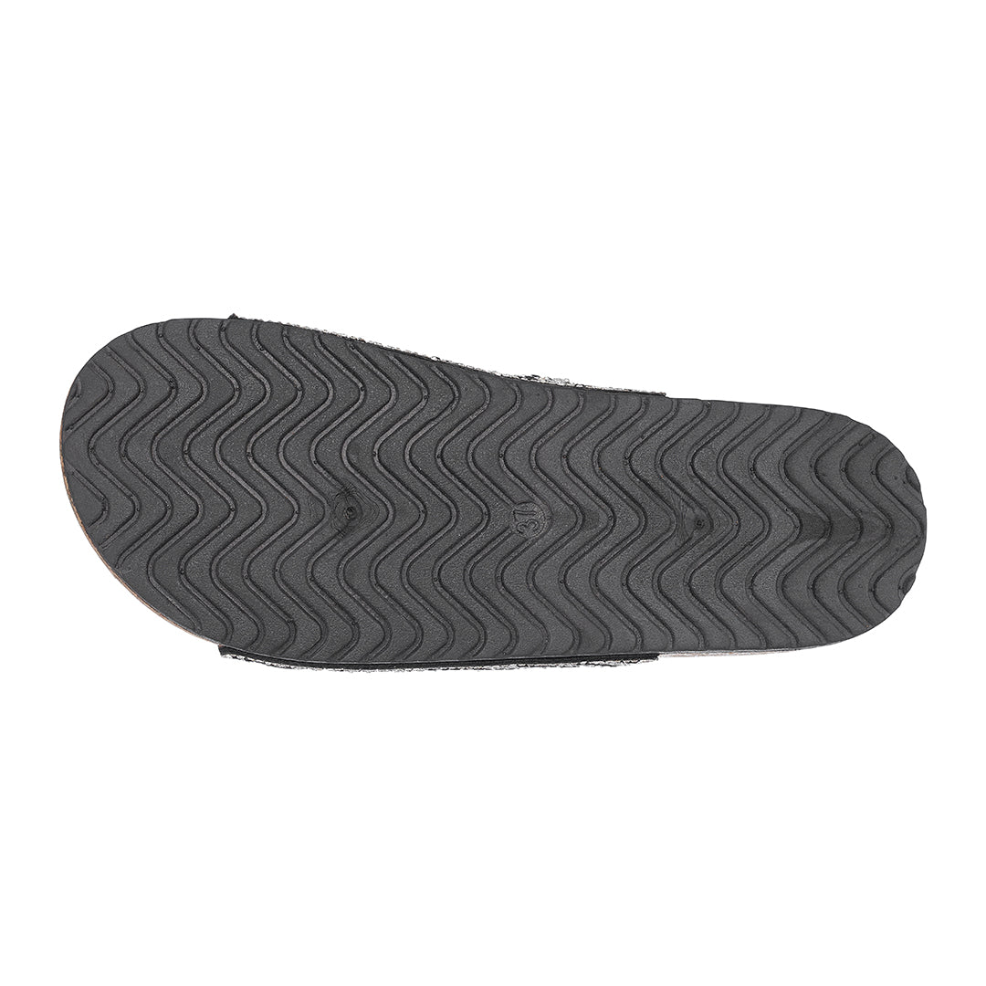Sandales Holly Black à semelle ergonomique