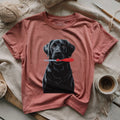 T-shirt chiot accroché