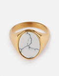 Bague en howlite