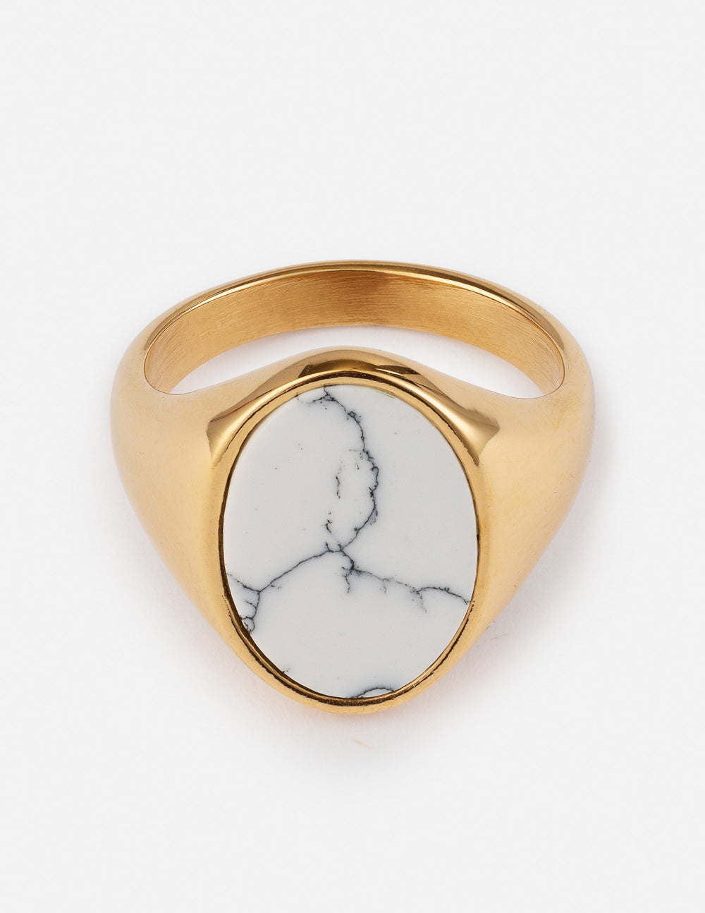 Bague en howlite