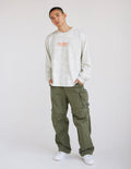 T-shirt lourd à manches longues camouflage « I Believe in Miracles »