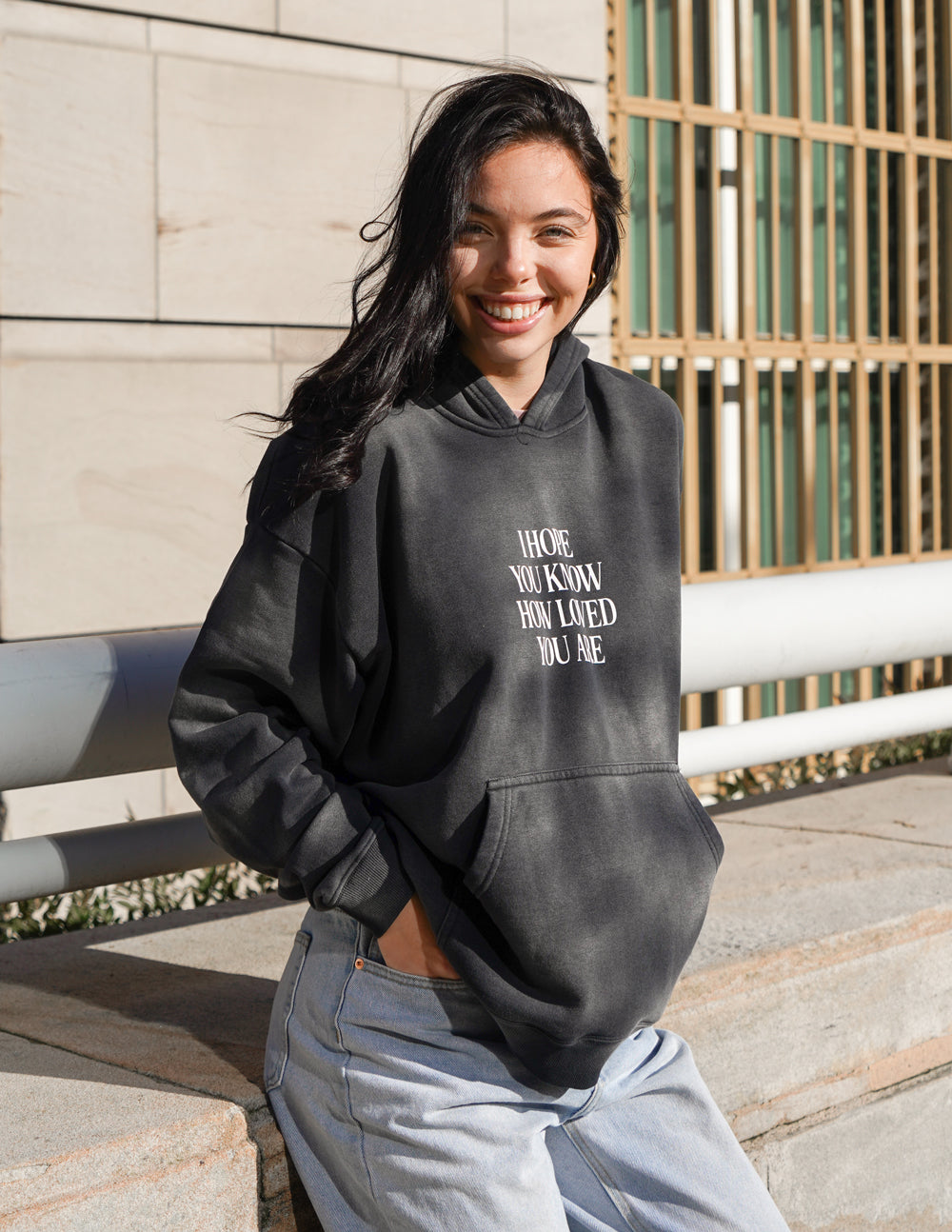 Sweat à capuche unisexe I Hope You Know