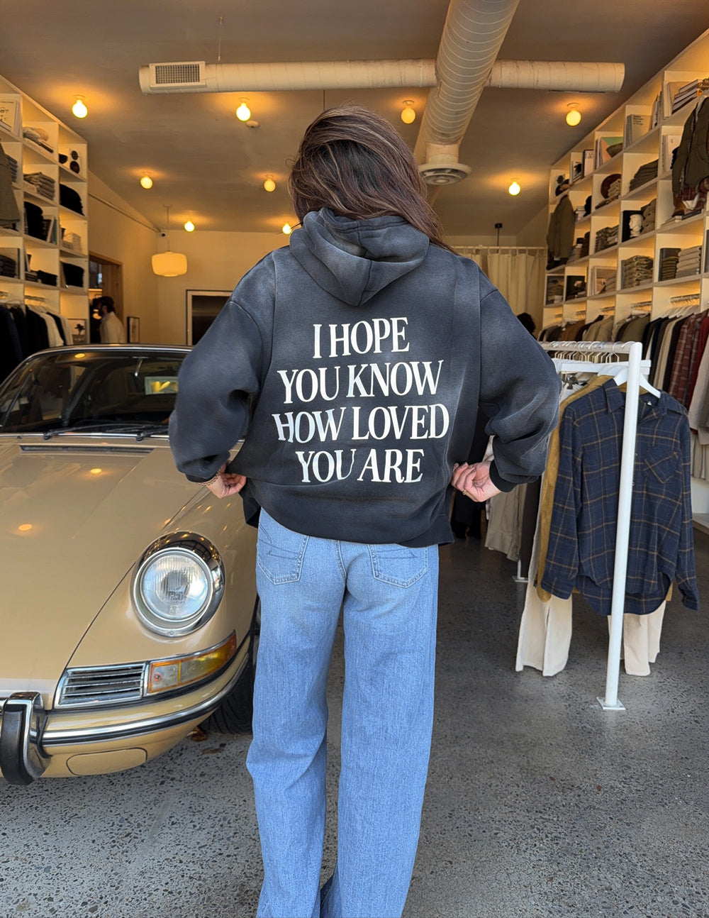 Sweat à capuche unisexe I Hope You Know