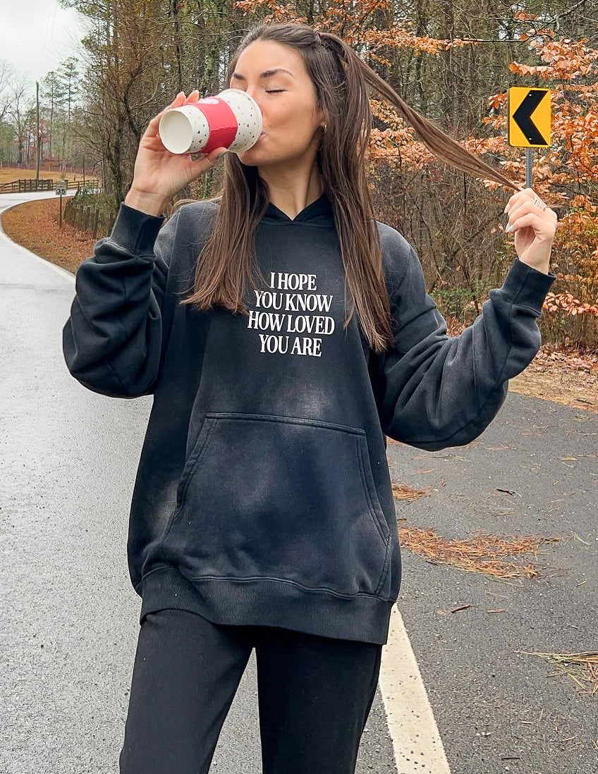 Sweat à capuche unisexe I Hope You Know