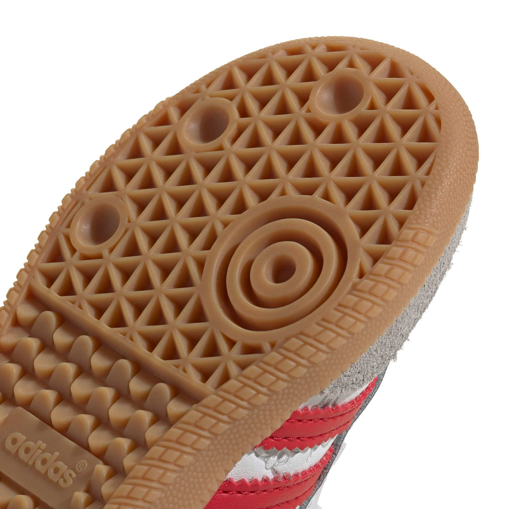 Adidas (PS) Disney Samba OG Lacets Élastiques - Blanc/Rouge
