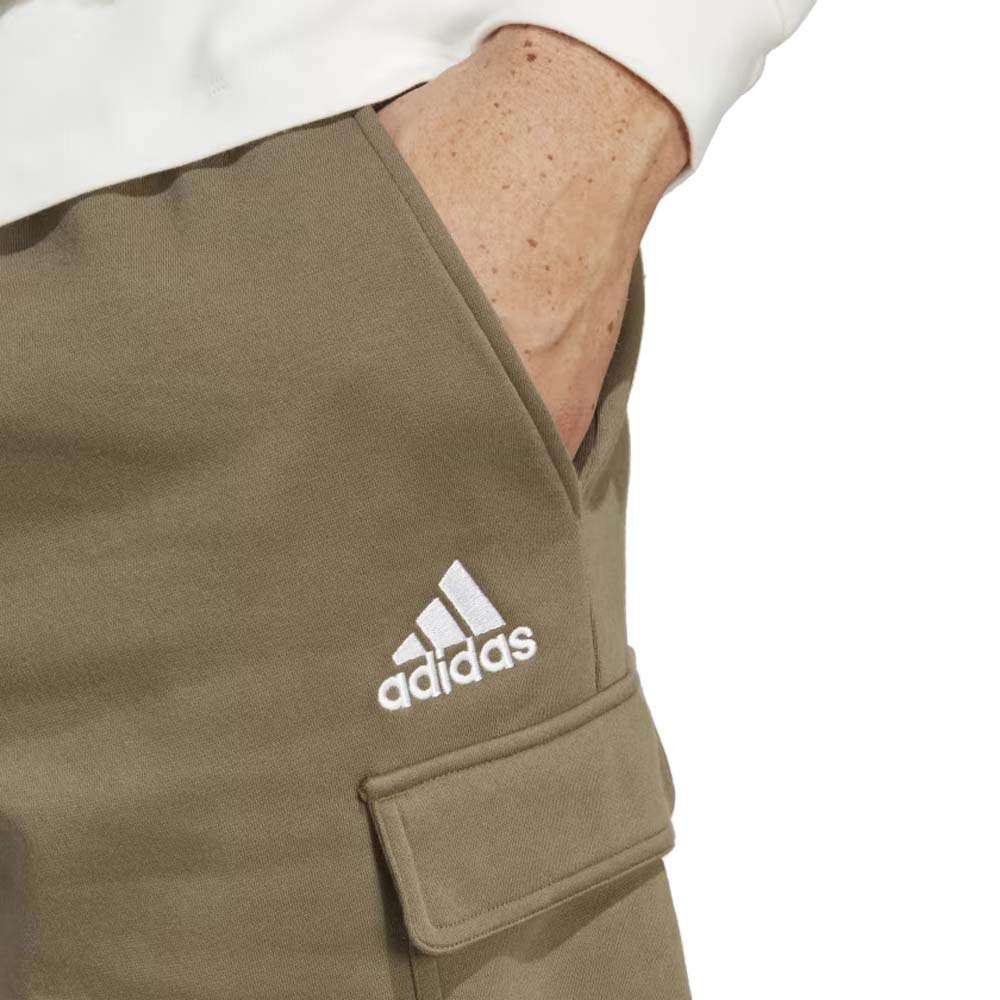 Short cargo Essentials adidas pour homme - Olive Strata