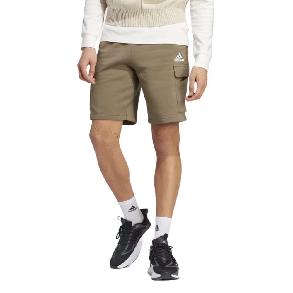 Short cargo Essentials adidas pour homme - Olive Strata