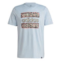 T-shirt adidas Sportswear Dream Doodle multi-couleur pour homme - Bleu merveilleux