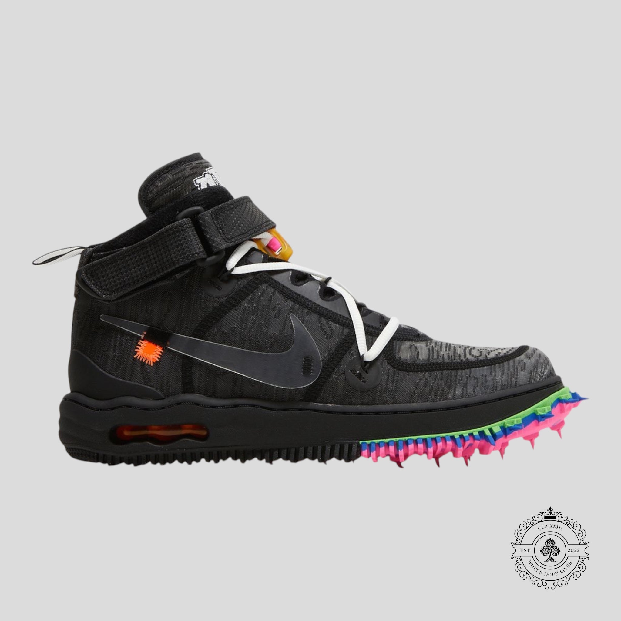 Nike Air Force 1 Mid Off-White Noir