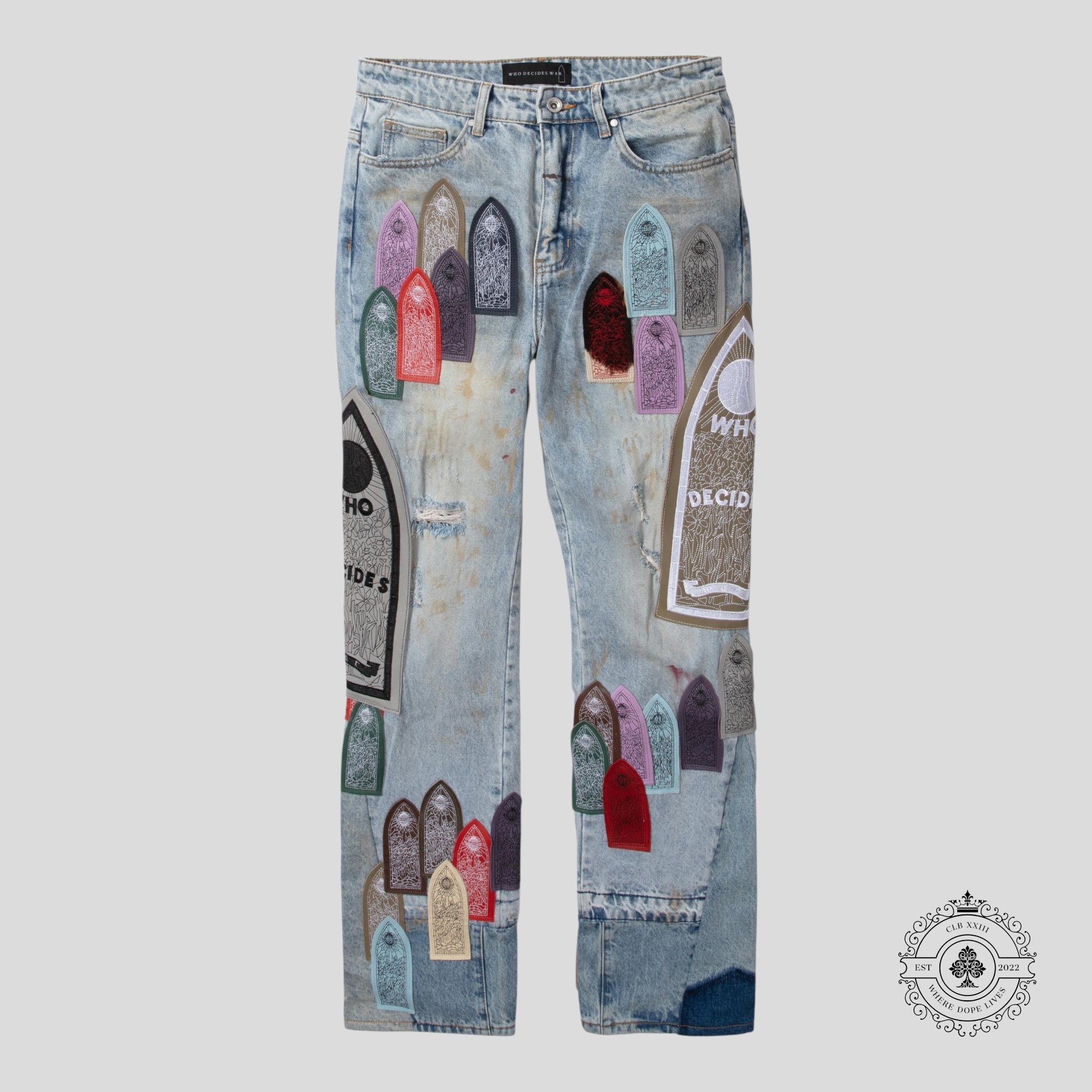 Who Decides War Jeans pastel