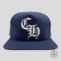 Casquette Chrome Hearts CH brodée bleu marine