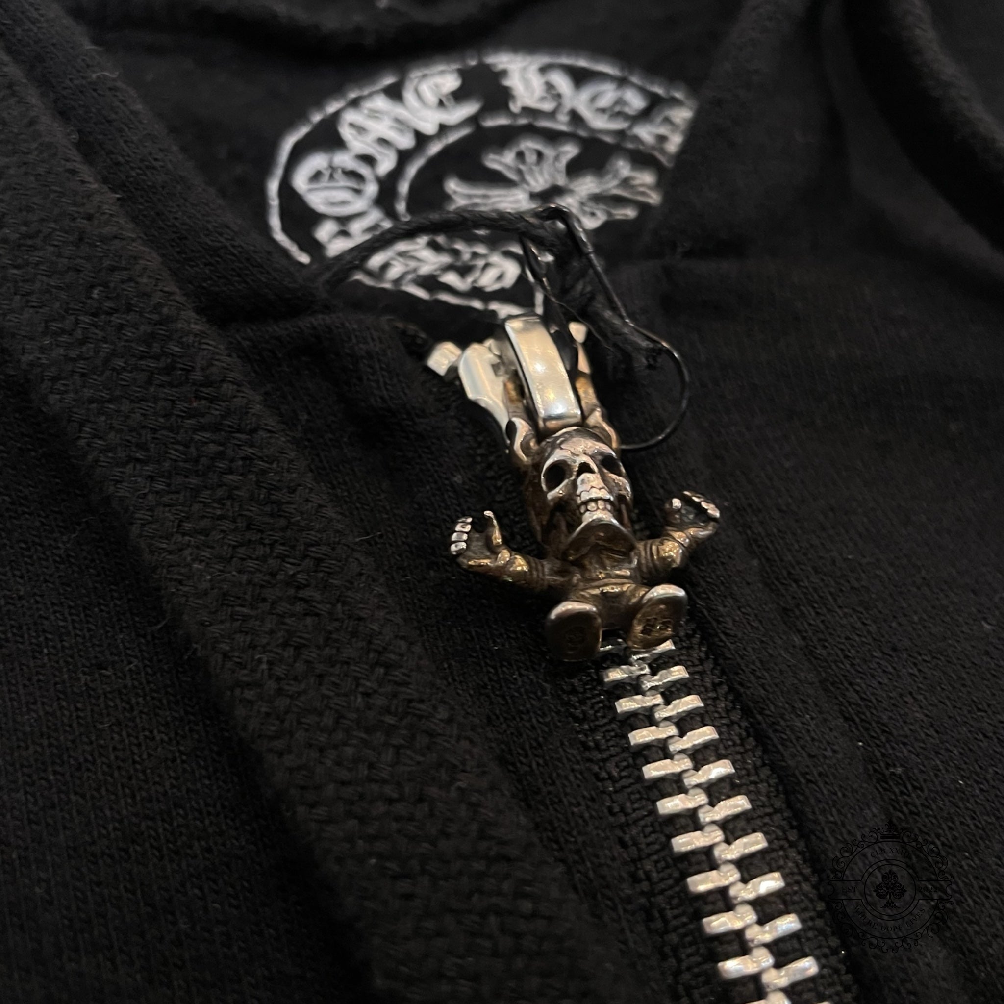 Sweat à capuche zippé Chrome Hearts Vintage Foti Jarvis