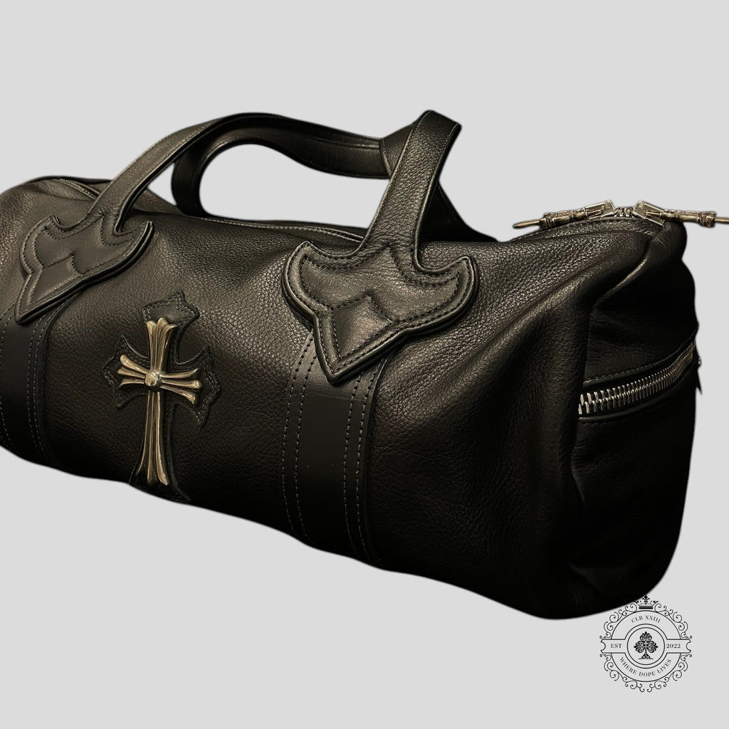 Sac Duffle Mini Fleur Chrome Hearts noir