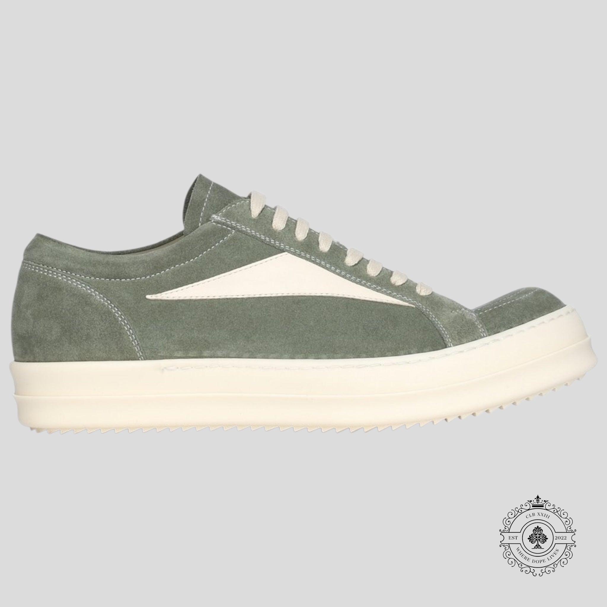 Sneaker Rick Owens Hollywood Vintage Celadon