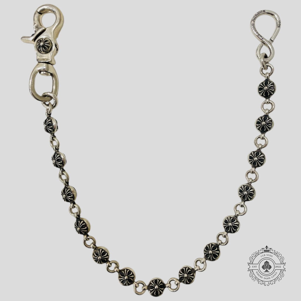 Chaîne de portefeuille courte Chrome Hearts Plus Ball