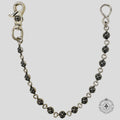 Chaîne de portefeuille courte Chrome Hearts Plus Ball