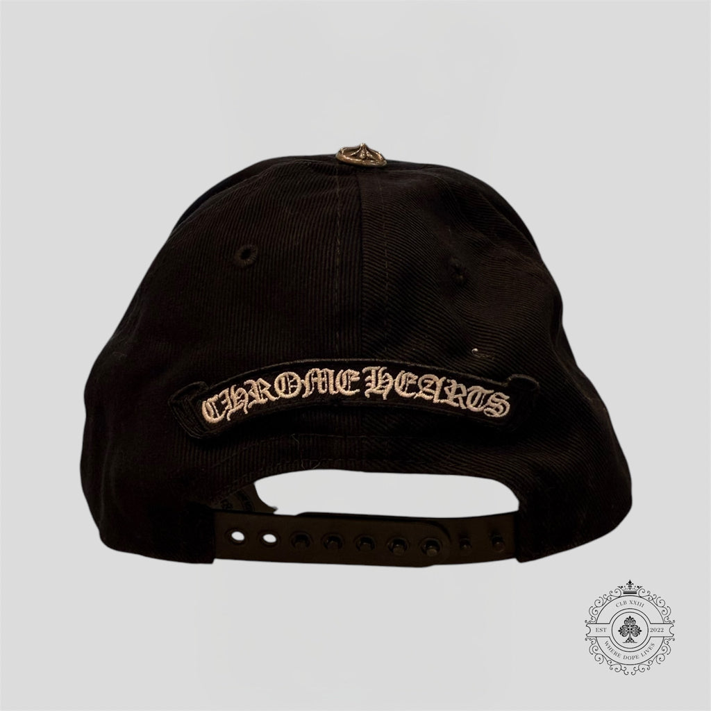 Casquette noire à logo fer à cheval Chrome Hearts