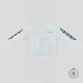 Haut à manches longues Chrome Hearts Eye Chart blanc