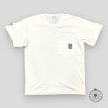 T-shirt à Poche Brodée Chrome Hearts Blanc
