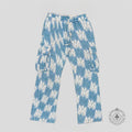 Pantalon cargo évasé Amiri MA Tapestry bleu