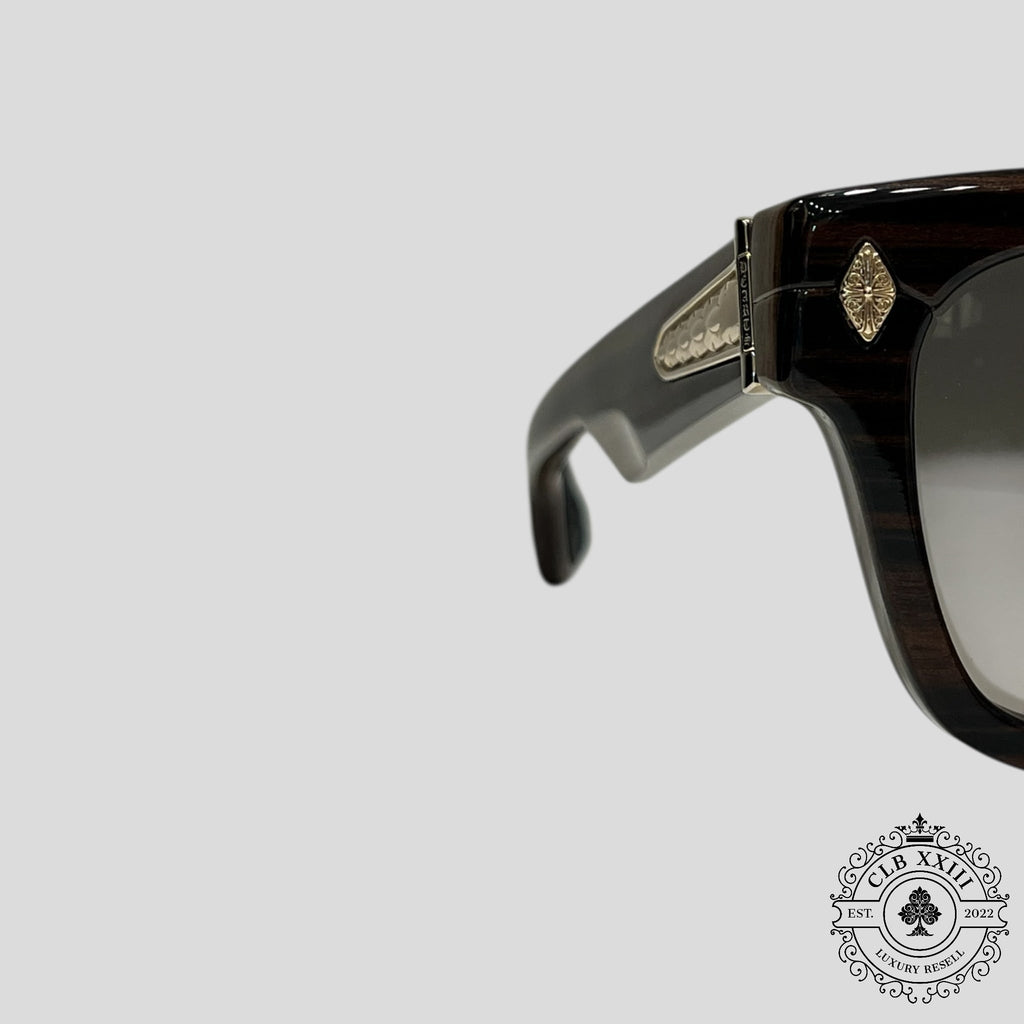 Chrome Hearts Lilith, lunettes de soleil à monture en bois