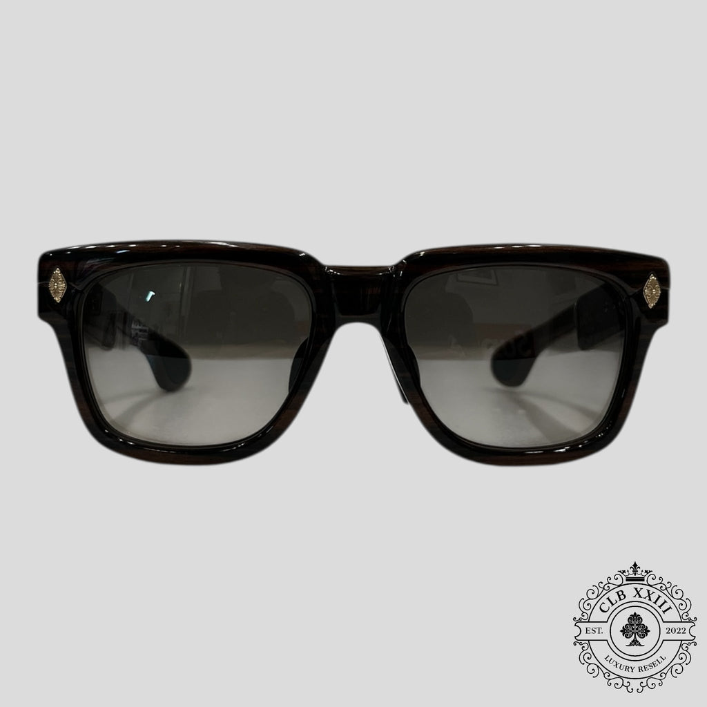 Chrome Hearts Lilith, lunettes de soleil à monture en bois