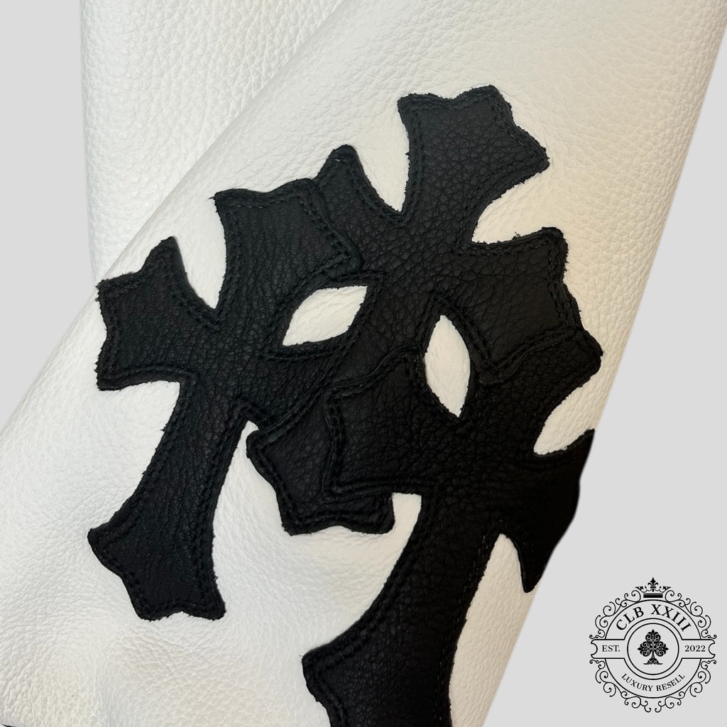 Blouson teddy Chrome Hearts avec écusson aigle, noir