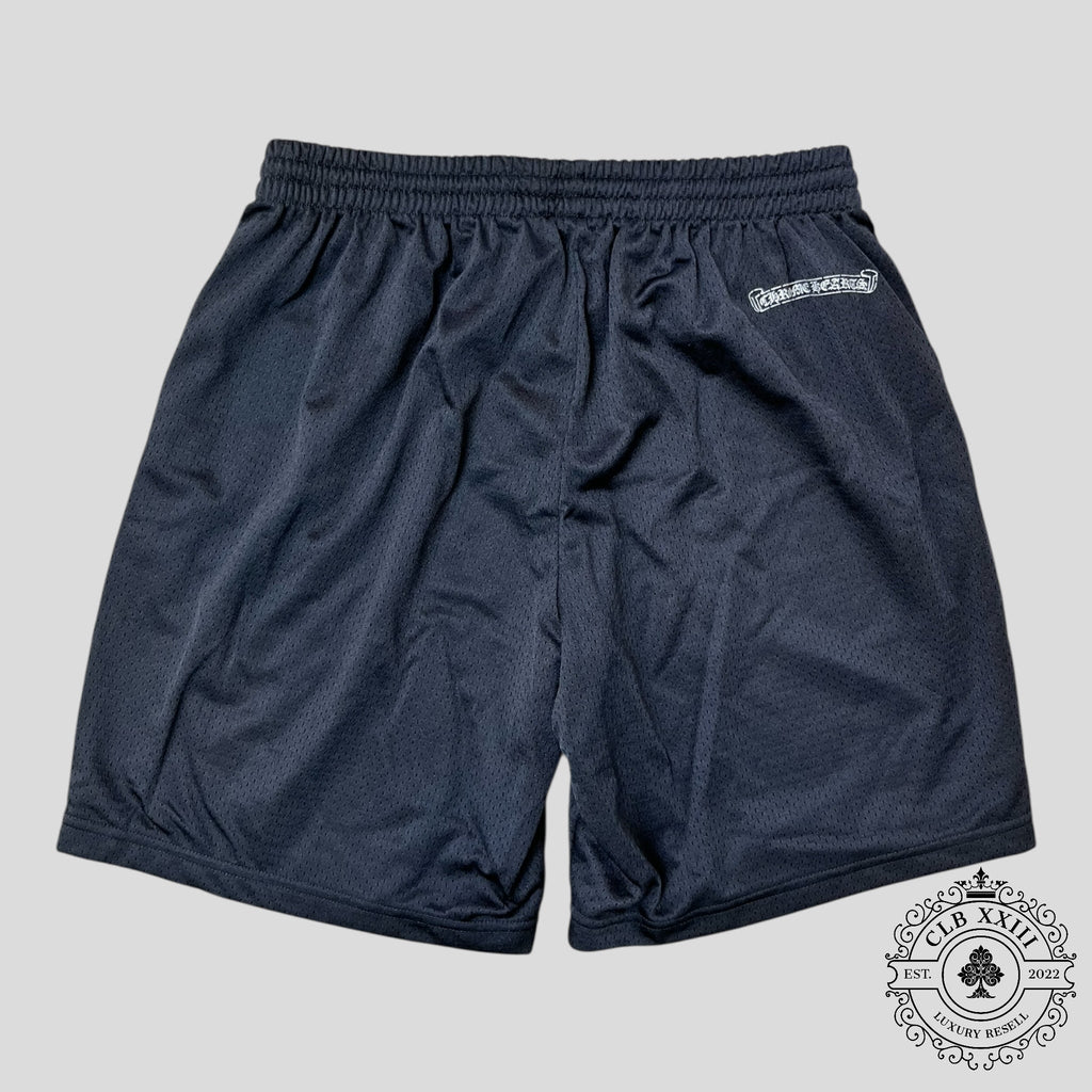 Shorts en maille Chrome Hearts noirs