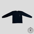 T-shirt à manches longues exclusif Chrome Hearts Paris en noir