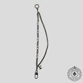 Chaîne de portefeuille Louis Vuitton LV en argent