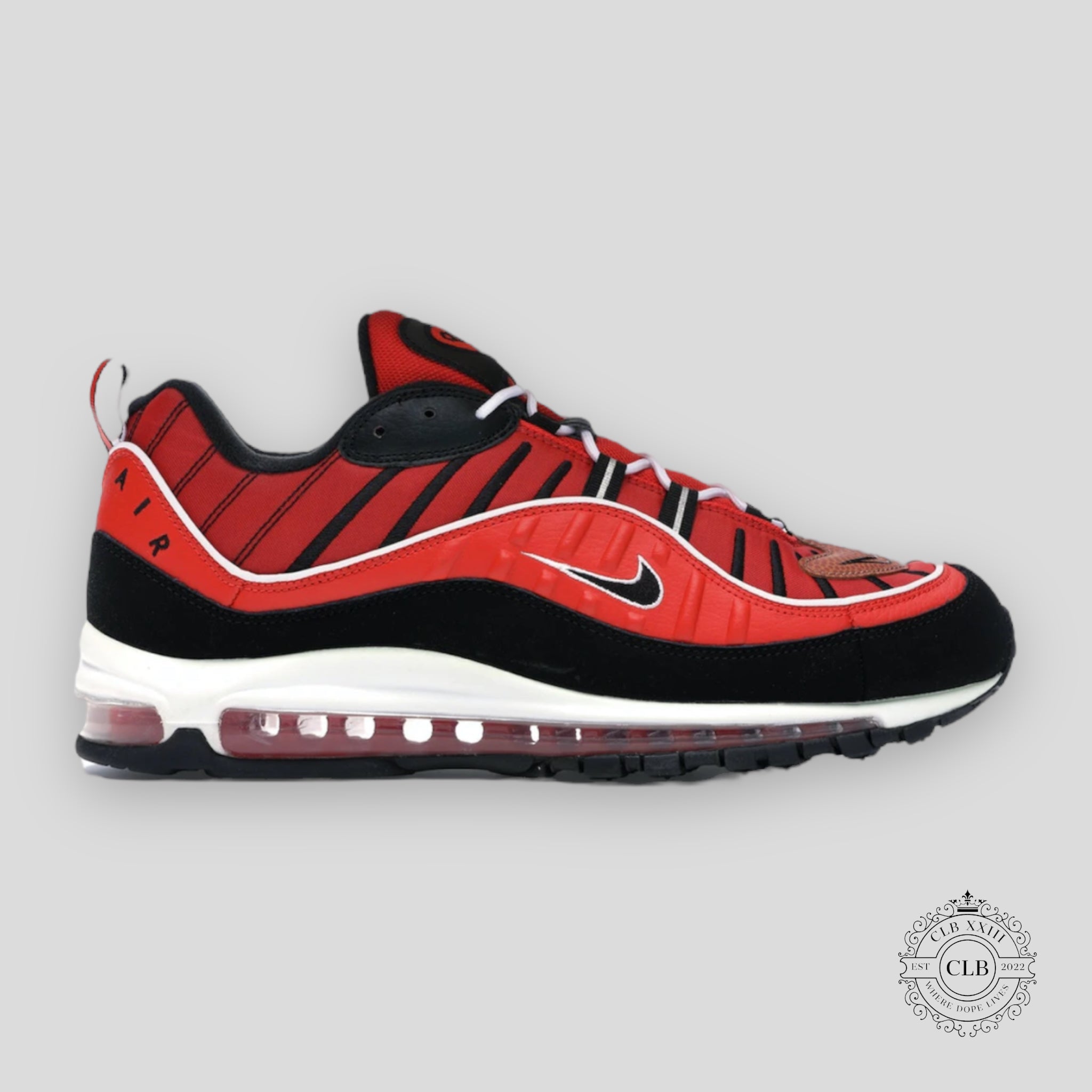 NIKE AIR MAX 98 « HABANERO RED BLACK »