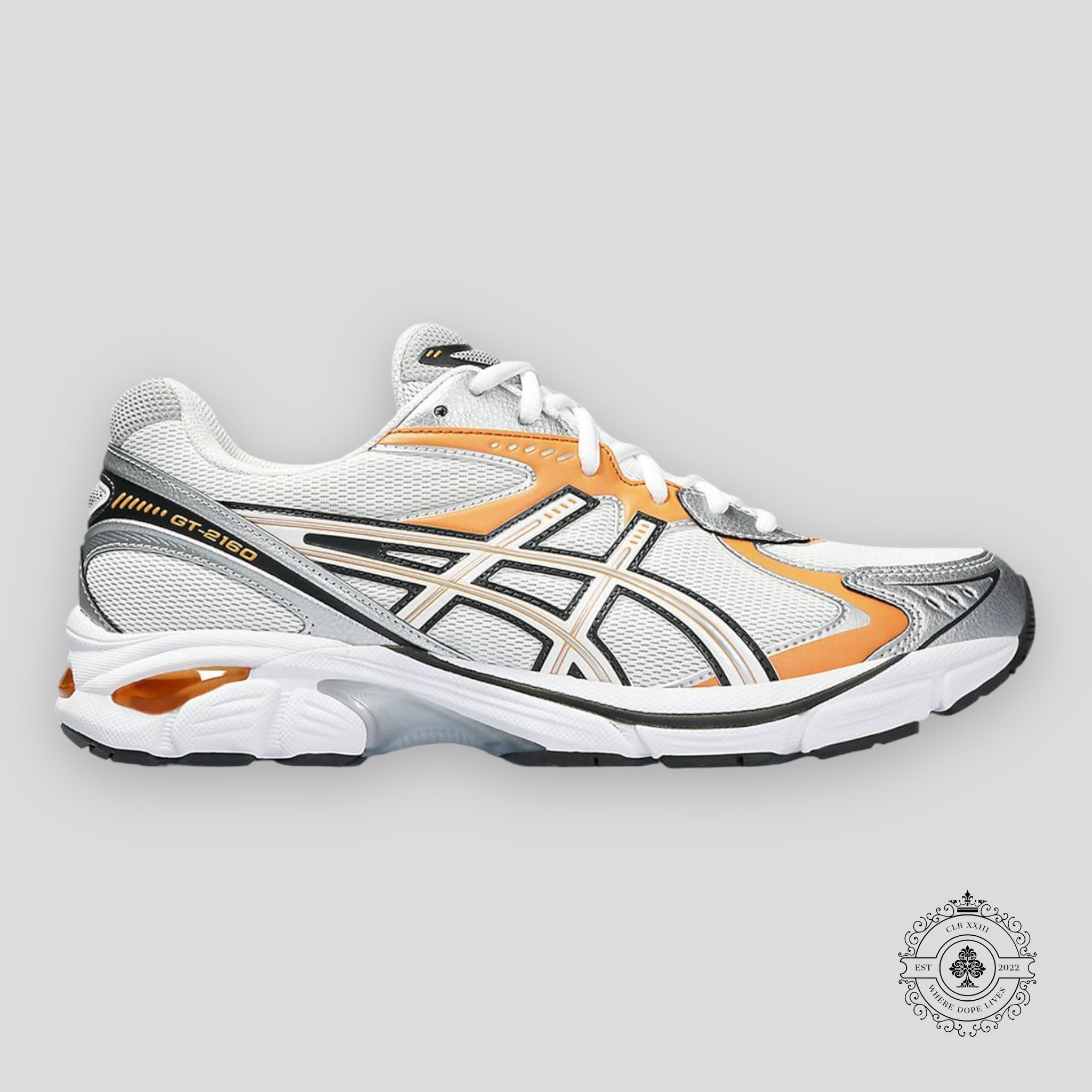 ASICS GT-2160 Blanc Orange Lys