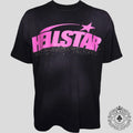 T-shirt Hellstar Classic avec logo en strass, couleur noir