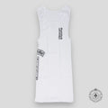 Débardeur Chrome Hearts Logo Vertical Blanc
