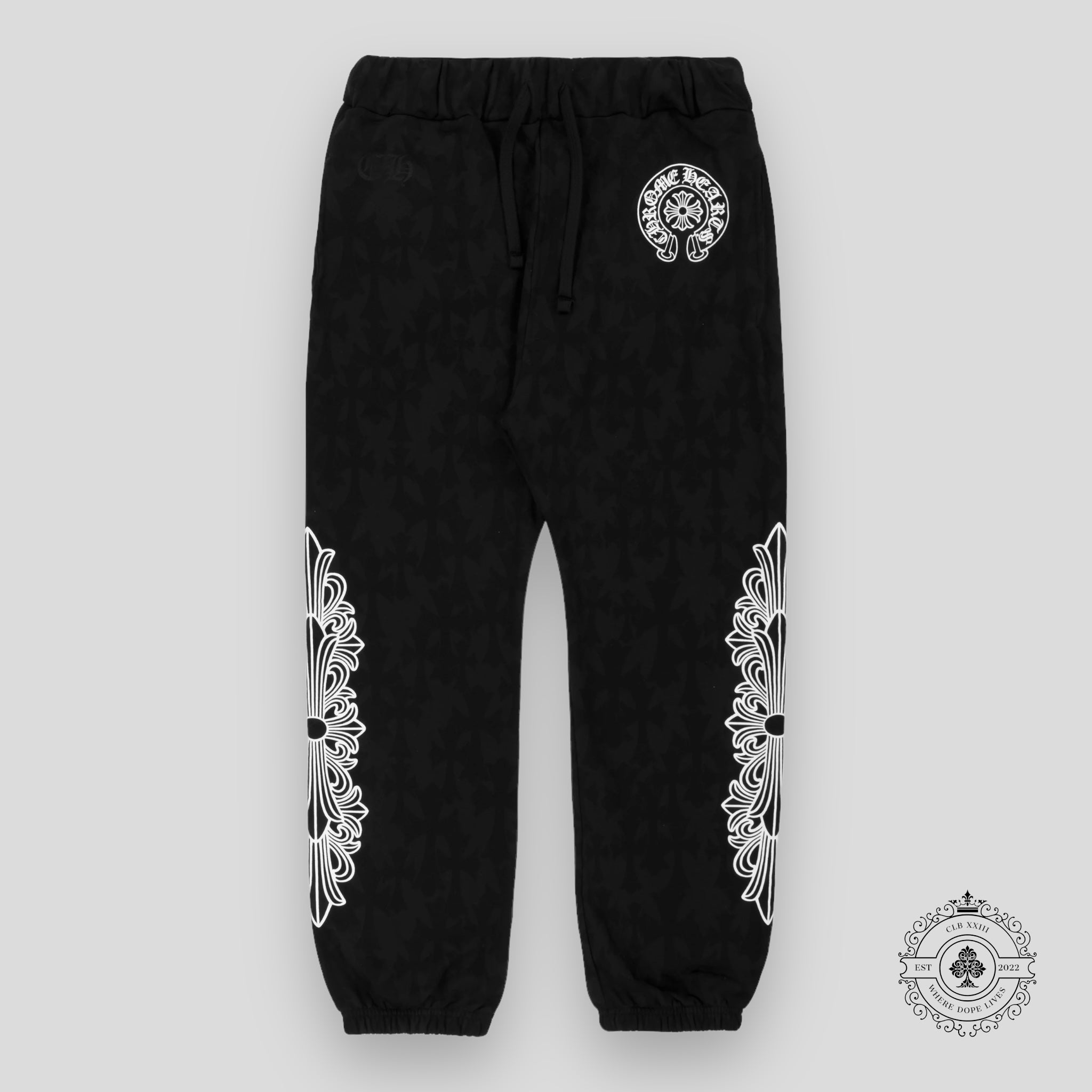 Pantalon de survêtement Chrome Hearts Cemetery Cross Monogram