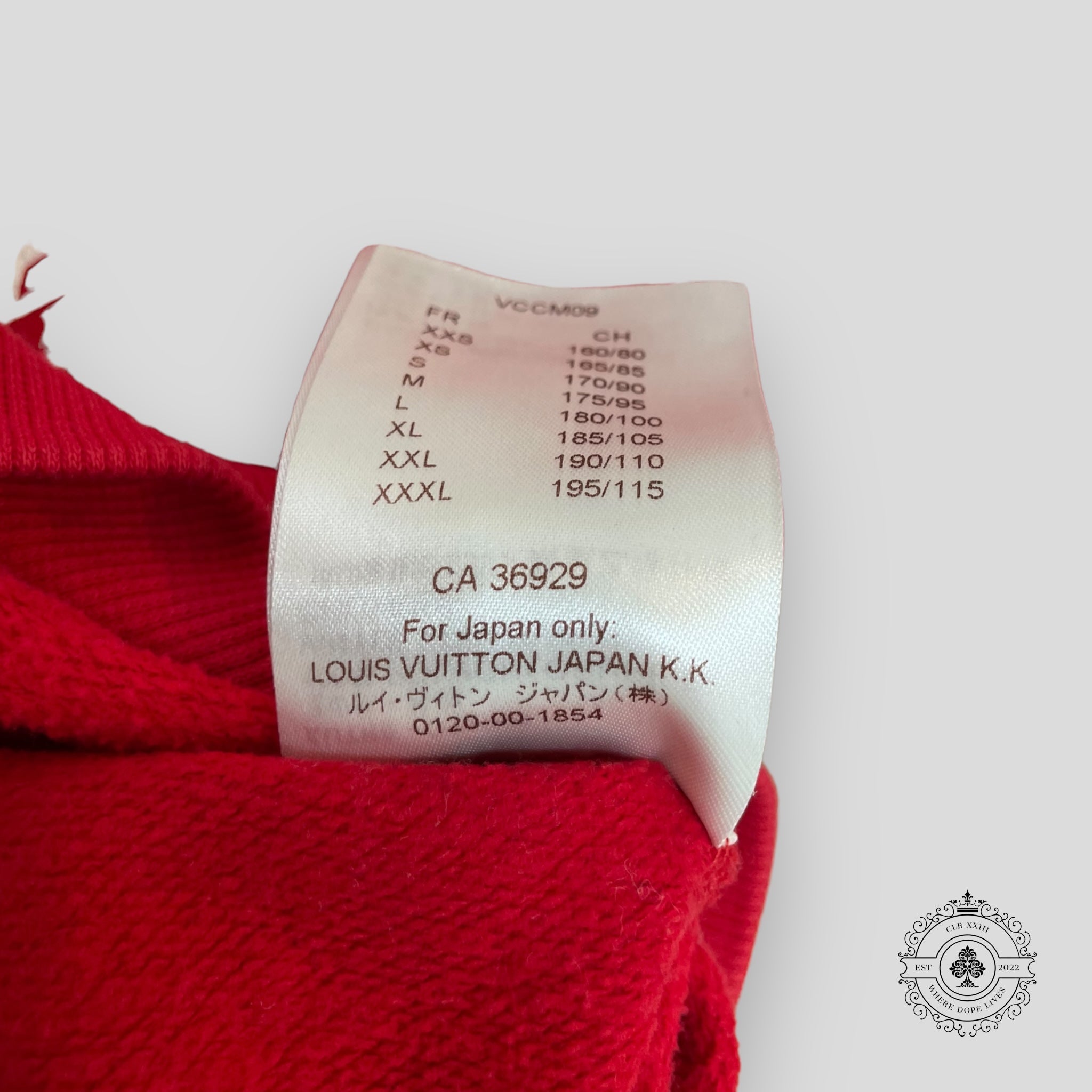 Sweat à capuche Louis Vuitton x Supreme avec logo carré