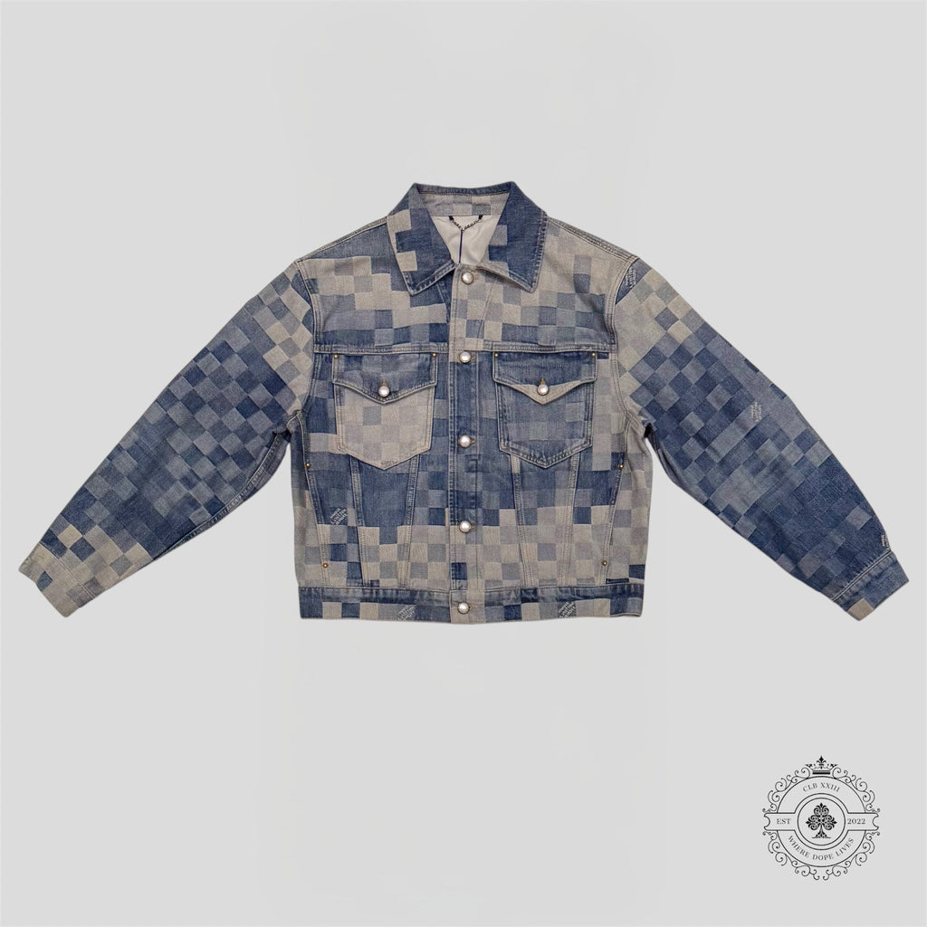 Blouson en jean Louis Vuitton Damoflage Classique