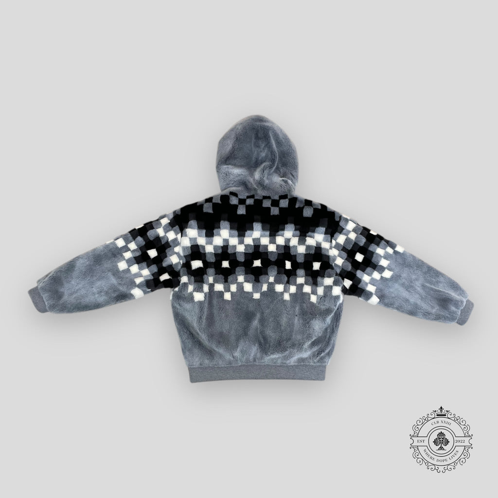 Blouson Fair Isles Louis Vuitton Damoflage en vison