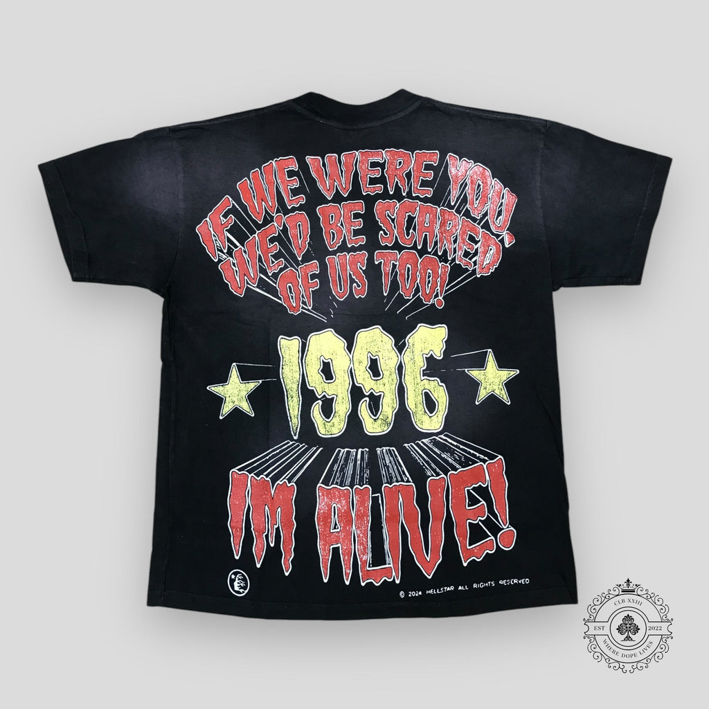 T-shirt Hellstar Sports Halloween 1996 Noir