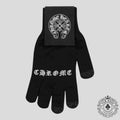 Gants de travail Chrome Hearts noirs