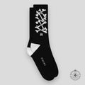 Chaussettes Amiri Bones empilées noires