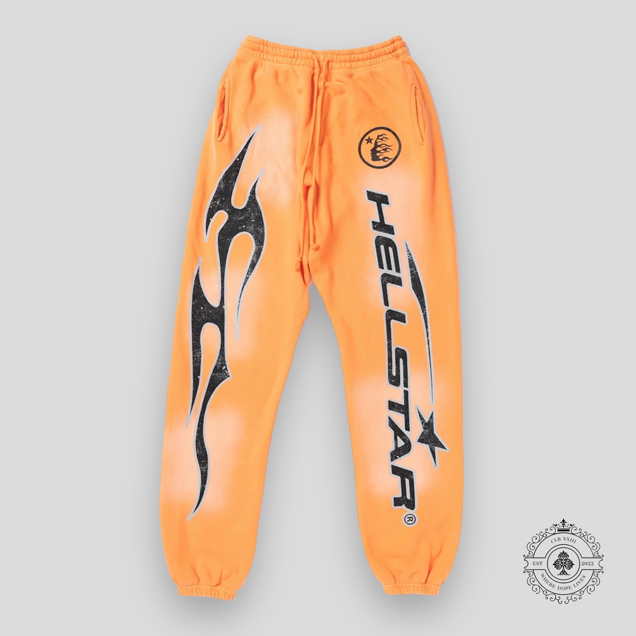 Pantalon de jogging Hellstar Orange Feu