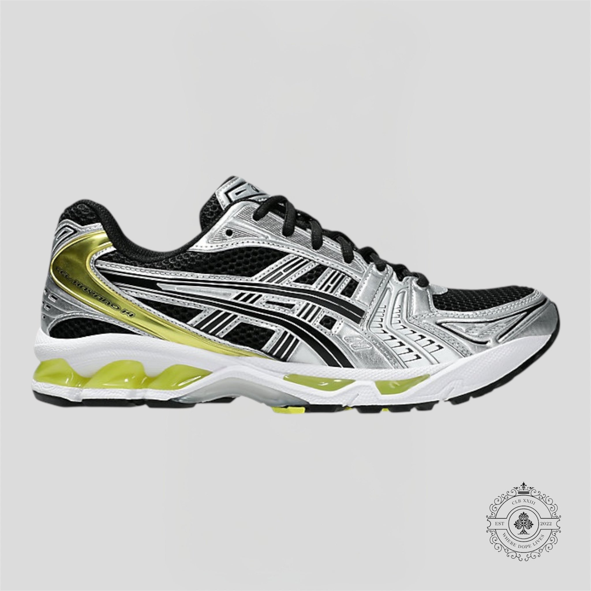 ASICS Gel-Kayano 14 Noir Citron Étincelle