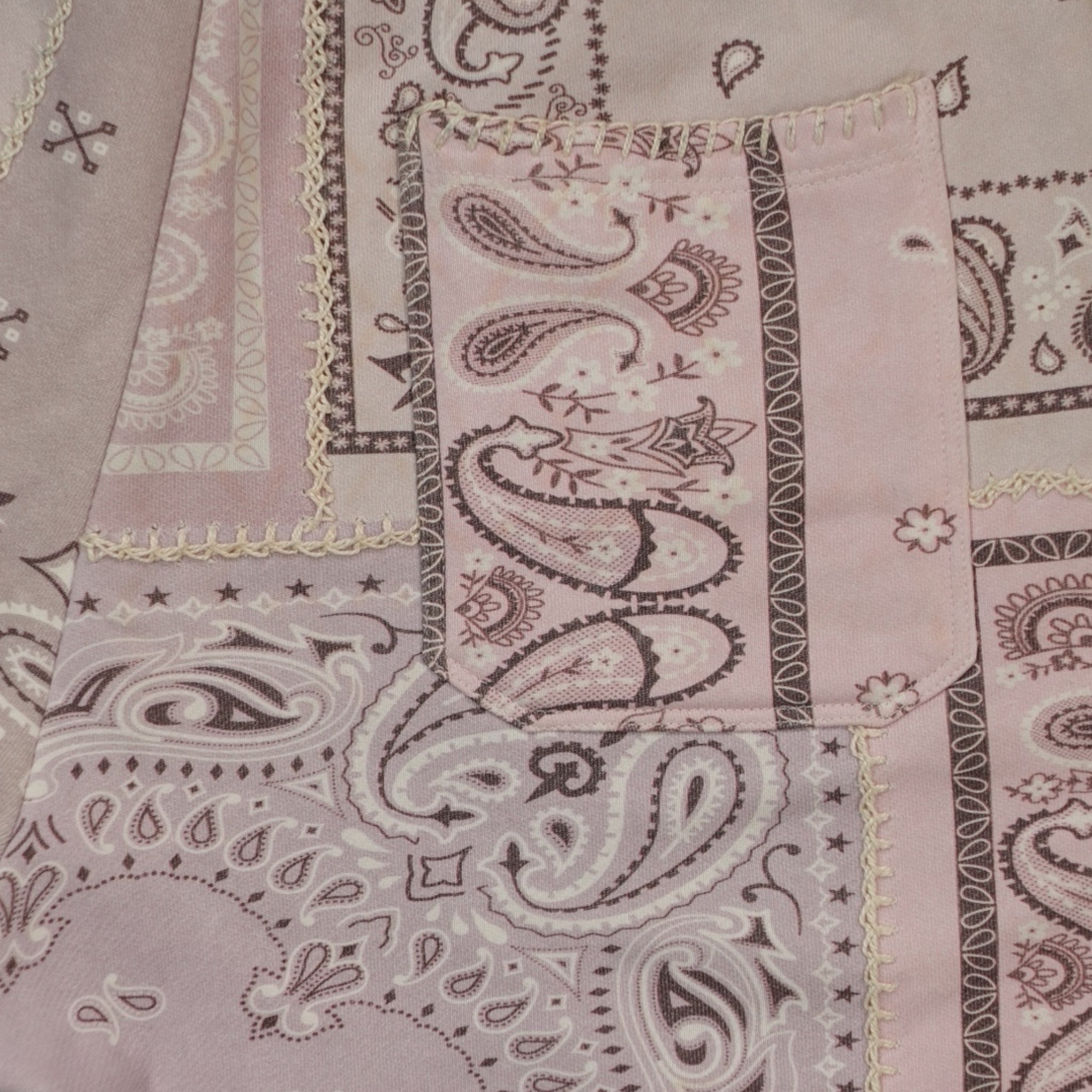 Shorts Amiri Bandana Reconstruct roses