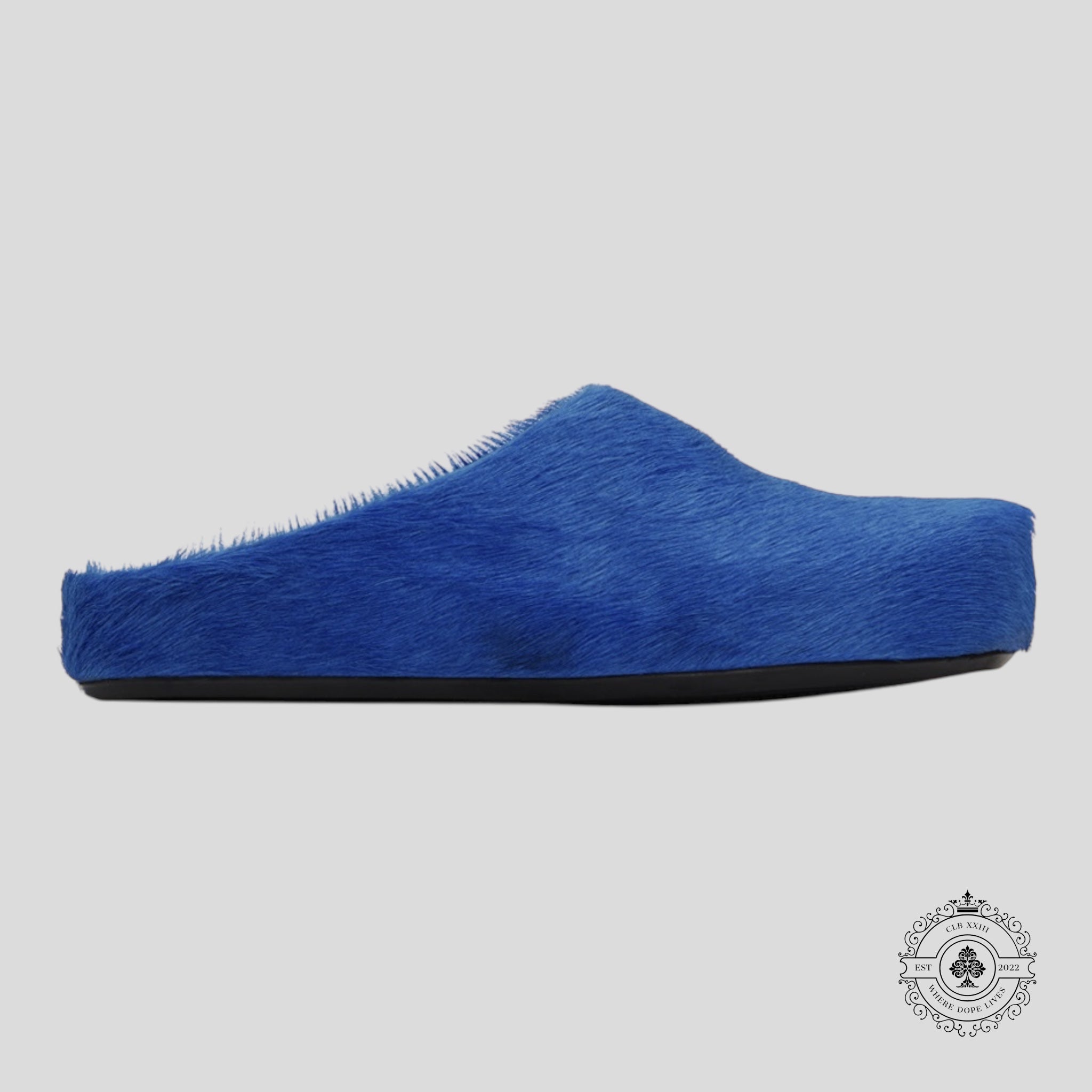 Mocassins Marni Fussbett Sabot Bleus